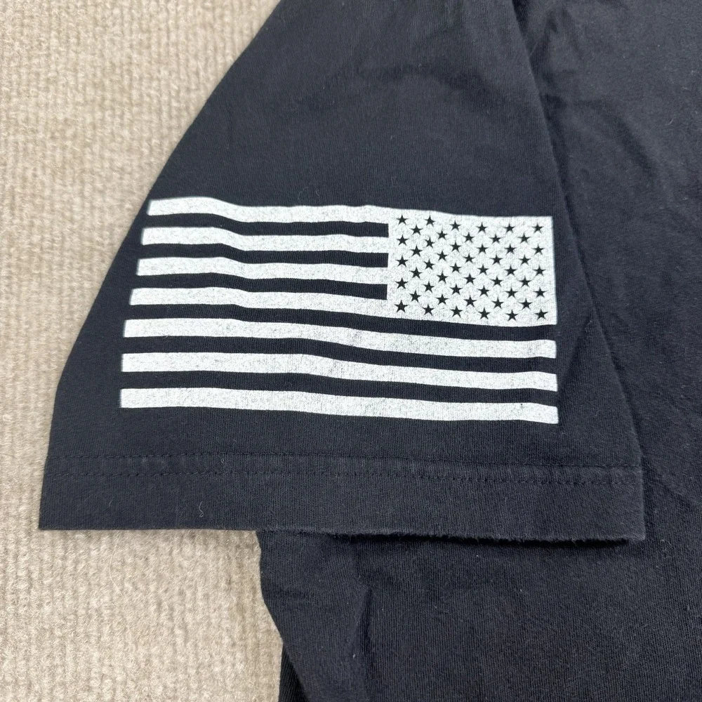 Grunt Style T Shirt Crew Neck I Pledge Allegiance To The Flag Men's Black 3XL